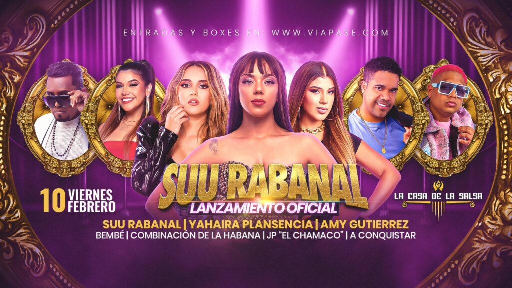 SUU RABANAL LANZAMIENTO OFICIAL Viernes 10 Febrero 2023 Casa de la