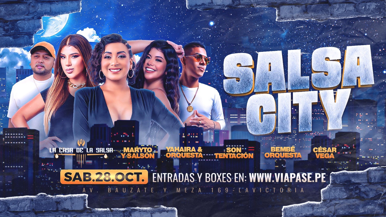 NOCHE DE REINAS – Viernes 26 Enero 2024 – Casa de la Salsa – ViaPase