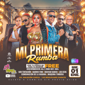 MI PRIMERA RUMBA- Miércoles 01 Enero 2025 - Banana