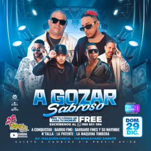 A GOZAR SABROSO - Domingo 29 de Diciembre 2024 - Banana