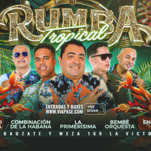 RUMBA TROPICAL- Viernes 20 de Diciembre 2024 - Casa de la Salsa
