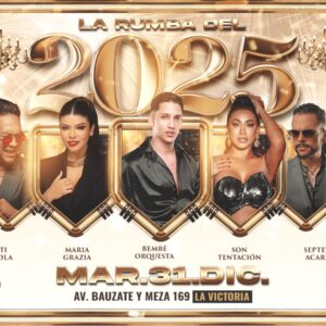 LA RUMBA DEL 2025 - Martes 31 de Diciembre 2024 - Casa de la Salsa