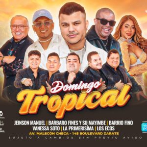 DOMINGO TROPICAL - Domingo 19 de Enero 2025 - Banana