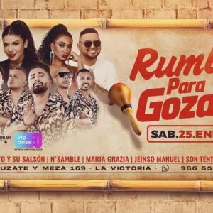 RUMBA PARA GOZAR - Sábado 25 de Enero 2025 - Casa de la Salsa
