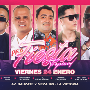 FIESTA TROPICAL - Viernes 24 de Enero 2025 - Casa de la Salsa