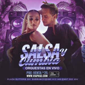 SALSA Y CUMBIA - Domingo 16 Febrero 2025 - Barranco Bar