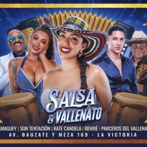SALSA Y VALLENATO - Viernes 25 de Abril 2025 - Casa de la Salsa