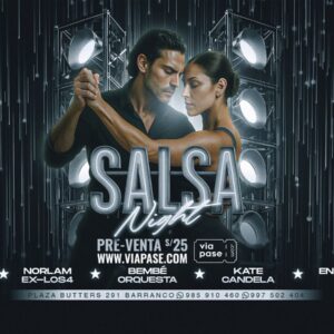 SALSA NIGHT - Miércoles 23 Abril 2025 - Barranco Bar
