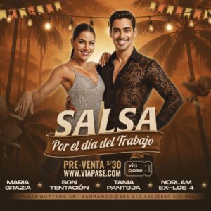 SALSA POR EL DIA DEL TRABAJO - Miércoles 30 Abril 2025 - Barranco Bar