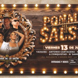 PONME SALSA - Viernes 13 de Junio 2025 - Casa de la Salsa