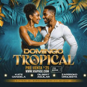 DOMINGO TROPICAL - Domingo 08 Junio 2025 - Barranco Bar