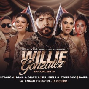 WILLIE GONZÁLES EN CONCIERTO - Viernes 18 de Julio - Casa de la Salsa