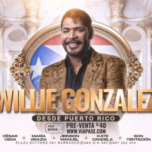WILLIE GONZÁLEZ DESDE PUERTO RICO - Domingo 20 Julio 2025 - Barranco Bar
