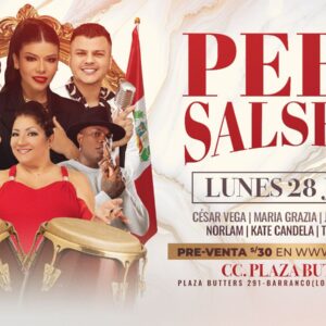 PERÚ SALSERO - Lunes 28 Julio 2025 - Centro de Convenciones Plaza Butters