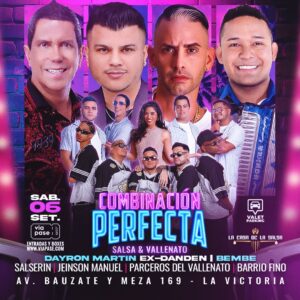 COMBINACIÓN PERFECTA - Sábado 06 de Setiembre - Casa de la Salsa