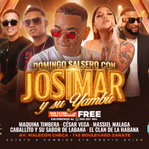 Domingo salsero con Josimar y su Yambu - Domingo 31 de Agosto 2025 - Banana
