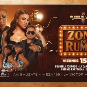 ZONA DE RUMBA- Viernes 15 de Agosto - Casa de la Salsa