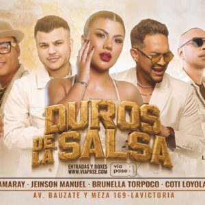 DUROS DE LA SALSA - Sábado 23 de Agosto - Casa de la Salsa