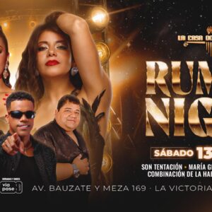 RUMBA NIGHT - Sábado 13 de Setiembre - Casa de la Salsa