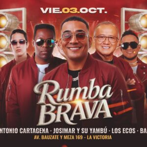 RUMBA BRAVA - Viernes 03 de Octubre - Casa de la Salsa