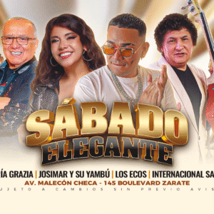 SÁBADO ELEGANTE - Sábado 04 de Octubre del 2025 - Banana
