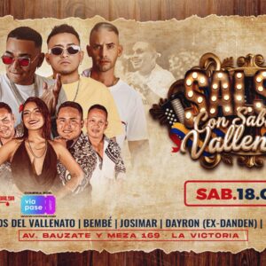SALSA CON SABOR A VALLENATO - Sábado 18 de Octubre - Casa de la Salsa