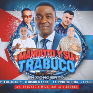 MANOLITO Y SU TRABUCO, ORQUESTA COMPLETA - Viernes 24 de Octubre - Casa de la Salsa