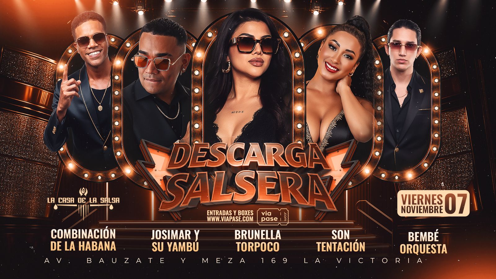 DESCARGA SALSERA - Viernes 07 de Noviembre - Casa de la Salsa