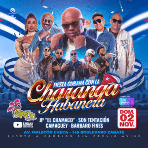 Fiesta cubana con la CHARANGA HABANERA - Domingo 02 de Noviembre  2025 - Banana