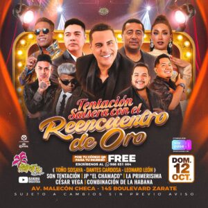 Tentación Salsera con el REECUENTRO DE ORO - Domingo 12 de Octubre 2025 - Banana