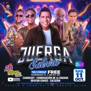 JUERGA SALSERA - Sábado 11 de Octubre del 2025 - Banana