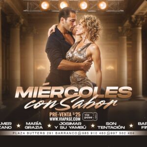 MIÉRCOLES CON SABOR - Miércoles 29 Octubre 2025 - Barranco Bar