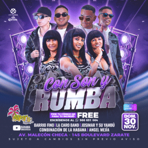 CON SON Y RUMBA - Domingo 30 de Noviembre  2025 - Banana