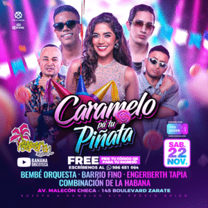 CARAMELO PA' TU PIÑATA  - Sábado 22 de Noviembre del 2025 - Banana