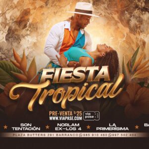 FIESTA TROPICAL - Domingo 09 Noviembre 2025 - Barranco Bar