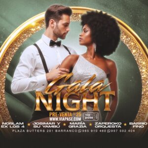 GALA NIGHT - Domingo 14 Diciembre 2025 - Barranco Bar