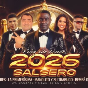 FELIZ AÑO NUEVO 2026 SALSERO - Miércoles 31 de Diciembre - Casa de la Salsa