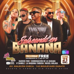 SALSEANDO EN BANANA - Domingo 21 de Diciembre 2025 - Banana