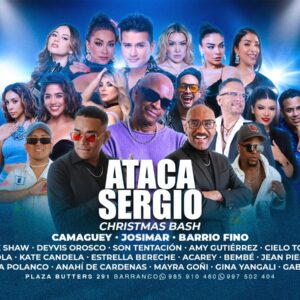 ATACA SERGIO - CHRISTMAS BASH - Domingo 21 Diciembre 2025 - Barranco Bar