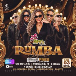 RUMBA ELEGANTE - Sábado 03 de Enero del 2026 - Banana