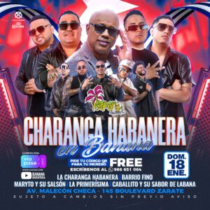 CHARANGA HABANERA EN BANANA - Domingo 18 de Enero 2026 - Banana