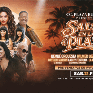 SALSA EN LA PLAZA - Sábado 21 Febrero 2026 - Centro de convenciones Plaza Butters