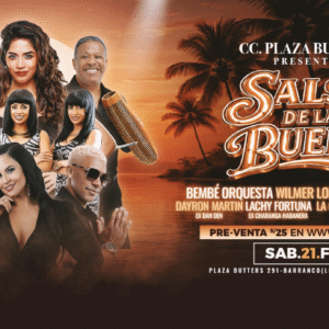 SALSA DE LA BUENA- Sábado 21 Febrero 2026 - Centro de convenciones Plaza Butters