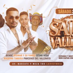 SALSA Y VALLENATO - Sábado 21 de Febrero - Casa de la Salsa