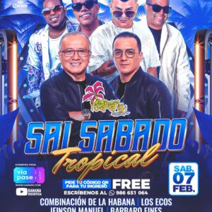 SALSABADO TROPICAL - Sábado 07 DE Febrero del 2026 - Banana