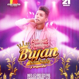 CUMBIA ROMANTICA CON BRAYAN ARAMBULO - Sábado 21 Marzo 2026 - El Encanto de mi Tierra