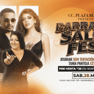 BARRANCO SALSA FEST - Sábado 28 De Marzo 2026 - Centro de convenciones Plaza Butters