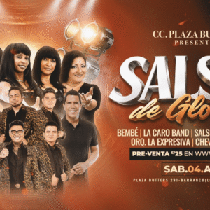 SALSA DE GLORIA - Sábado 04 De Abril 2026 - Centro de convenciones Plaza Butters