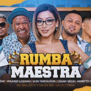 RUMBA MAESTRA - Sábado 28 de Marzo - Casa de la Salsa
