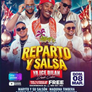 REPARTO Y SALSA - Domingo 08 de Marzo - Banana